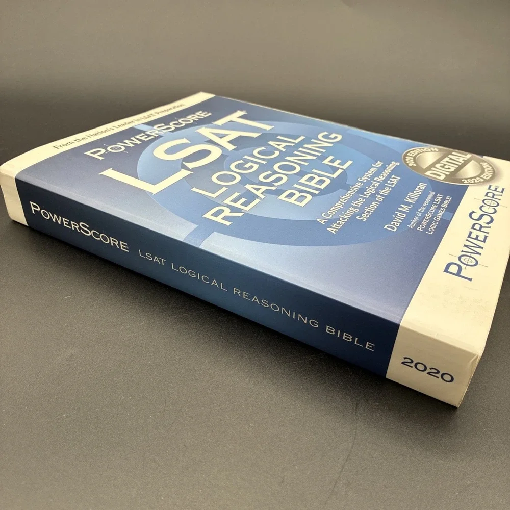 The PowerScore LSAT Logical Reasoning Bible Paperback Test Prep Good Condition